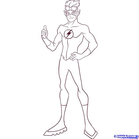 coloring pages flash superhero coloring home