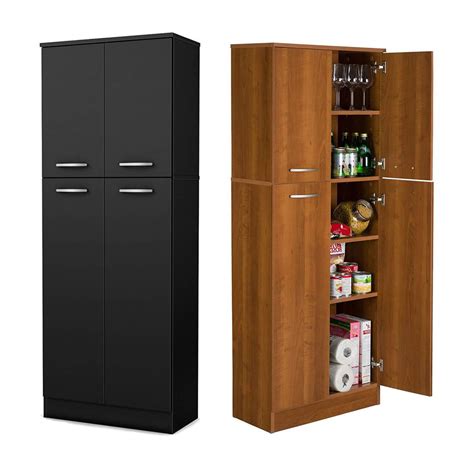 cabinets cupboards kitchen pantry storage cabinet tall  shelf  door