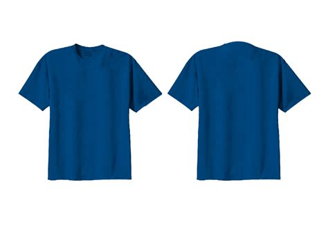 blue  shirt template clipart