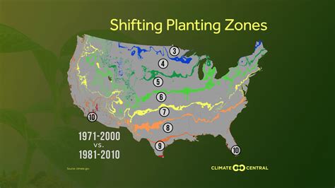 Planting Zones Moving North Climate Matters