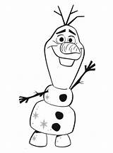 Frozen Olaf Kids Coloring Pages Fun sketch template