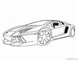 Lamborghini Coloring Pages Aventador Printable Drawing Print Sheets Car Veneno Gallardo Adults Color Side Getdrawings Getcolorings Template Race Colorings Sketch sketch template