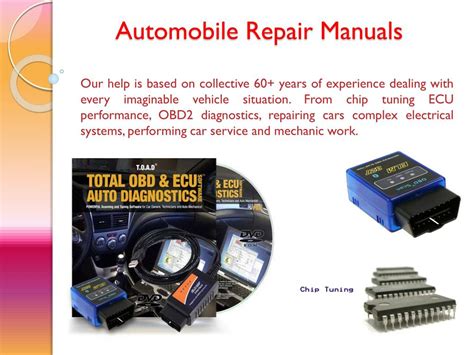 repair manuals  cars powerpoint    id