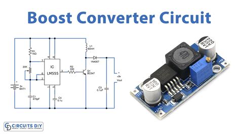 boost converter circuit   timer ic