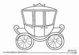 Carriage Colouring Coloring Pages Cinderella Drawing Queen Royal Pumpkin Clipart Family Kids Elizabeth Baby Princess Horse Printable Queens Ii Drawings sketch template
