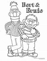 Ernie Bert sketch template