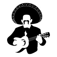 mariachi player icons noun project