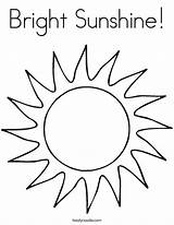 Coloring Sunshine Bright Sol Print Sun El Spring Pages Template Color Amarillo Es Printable Forward Kids Twistynoodle Noodle Weather Worksheet sketch template
