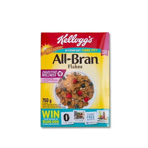 Kelloggs All Bran Flakes 750g Looters