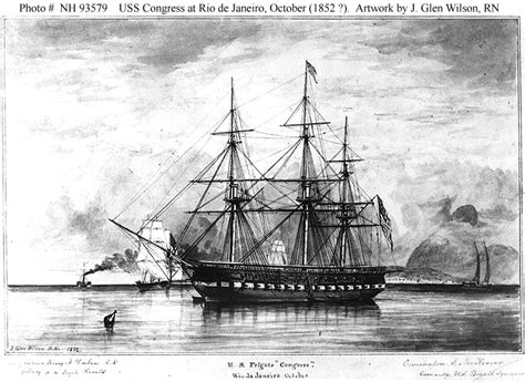 usn ships uss congress 1842 1862