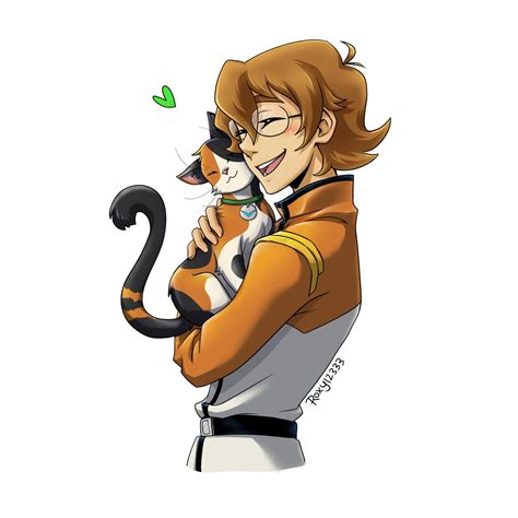 pidge holding  cute kitty cat  voltron legendary defender
