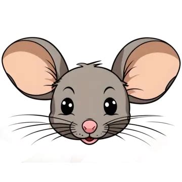 cartoon cute mouse face clipart design mouse face clipart mouse face