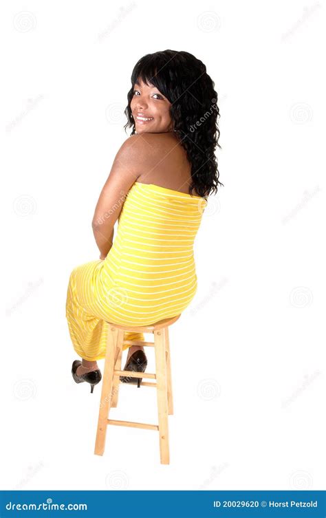 pretty black lady stock photo image  studio attractive