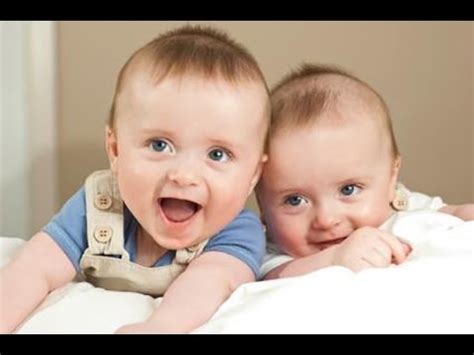 funny twin babies laughing   hd youtube
