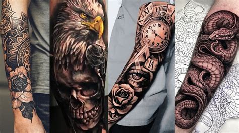 top   forearm tattoos  men
