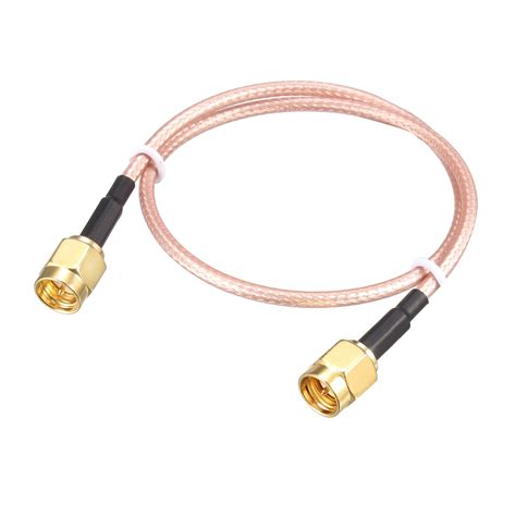 loss rf coaxial cable connection coax wire rg  sma male  sma male cm  pcs walmart