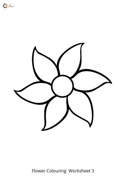 downloadable flower colouring pages  kids ira parenting