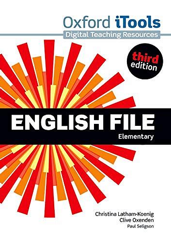 oxford english file elementary  edition bookys