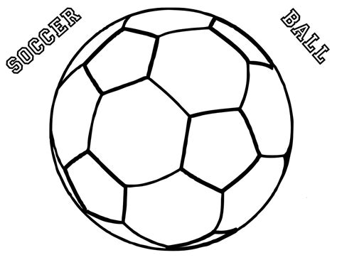 printable soccer ball coloring page  printable coloring pages