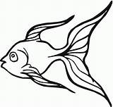 Goldfish Coloring Pages Clipart Fish Outline Printable Kids Drawing Clip Gold Print Cliparts Colouring Animal Simple Cartoon Clipartpanda Bestcoloringpagesforkids Book sketch template