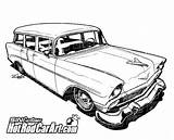 Chevy Drawing Clipart Car Hot Nomad Classic 1956 C10 Rod Nova Clip Chevrolet Muscle Retro Suburban Wagon Cliparts Vector Charger sketch template