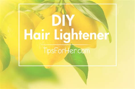 how to your own hair lightener spray that your can bring along with you when you go to the beach