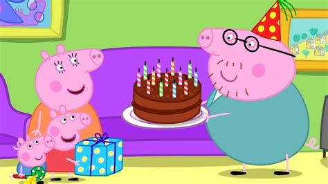 peppa pig official channel peppa pigs birthday compilation viyoutube