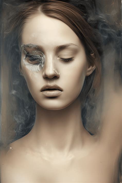Hyper Realistic Portrait Of A Beautiful Young Woman · Creative Fabrica
