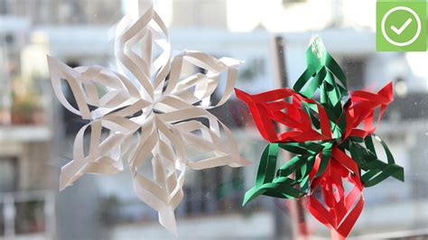 How To Make A 3d Paper Snowflake 12 Steps With Pictures