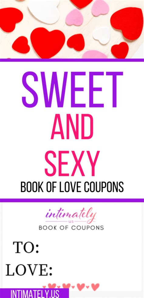 sweet and sexy coupon book for valentine s day get your marriage on