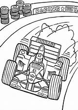 Car Race Coloring Pages Tulamama Easy Cars Print sketch template