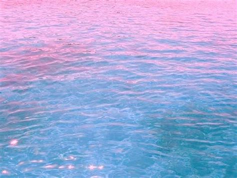 Blue Pink Pretty Sea Water Image 430210 On