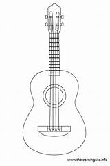 Ukulele Ukelele Instrument Colorear Guitarra Molde Desenho Gespenster Zeichnen Arielle Sketchite Tammy Mixon Guitarras sketch template