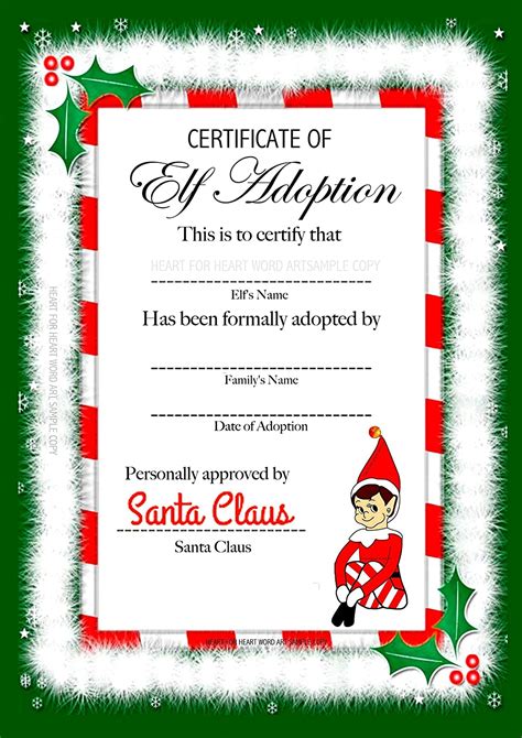 accessory  elf   shelf adoption certificate elf arrival