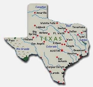texas map  cities  counties printables