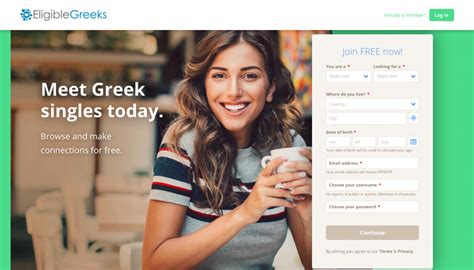 Eligible Greeks Dating Site