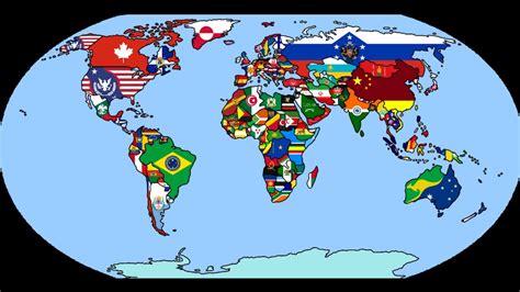 flag map speedart alternate map   world youtube