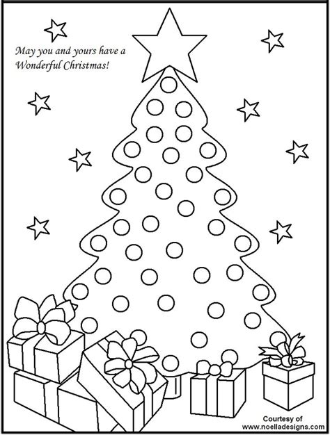 christmas tree coloring page  christmas tree coloring page tree