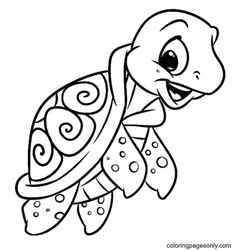 collections coloring pages turtle  hd coloring pages printable