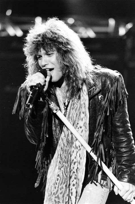 Jon Bon Jovi 1986 Attention Groupies Hair Raising