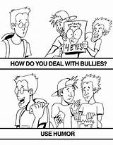 Bully Buddy Colouring sketch template