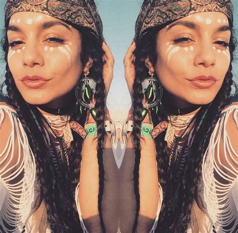 Fans Are Debating If Vanessa Hudgens Face Paint Is Cultural Appropriation