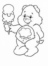 Ice Coloring Cream Pages Care Sundae Bears Bear Sheet Melting Color Printable Kids Getdrawings sketch template
