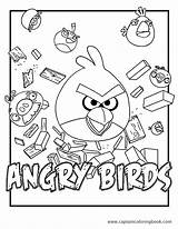 Angry Coloring Birds Pages Printable Edit Am sketch template