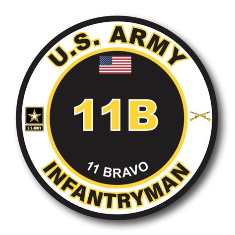 army  infantryman mos decal