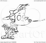 Spitting Watermelon Cartoon Outline Seed Boy Clip Toonaday Royalty Illustration Rf Clipart Leishman Ron 2021 sketch template