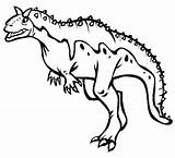 Dinosaure Carnotaurus Aladar Coloringhome Magique 123dessins Library sketch template