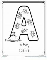 Ant Preschool sketch template