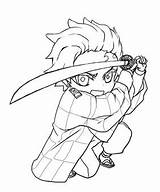 Slayer Demon Pages Character Coloring Ozaki Chibi sketch template
