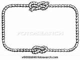 Rope Border Knot Clipart Clip Frame Borders Cliparts Western Nautical Knots Cowboy Drawing Choose Board Clipartlook Rustic Wedding sketch template